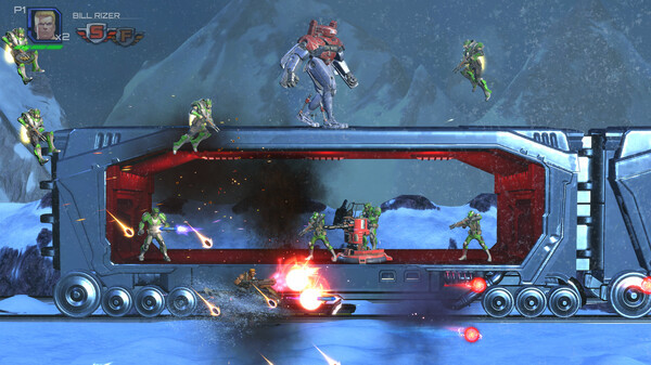 Игра Contra: Operation Galuga, скриншот