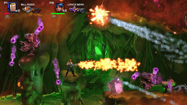Игра Contra: Operation Galuga, скриншот
