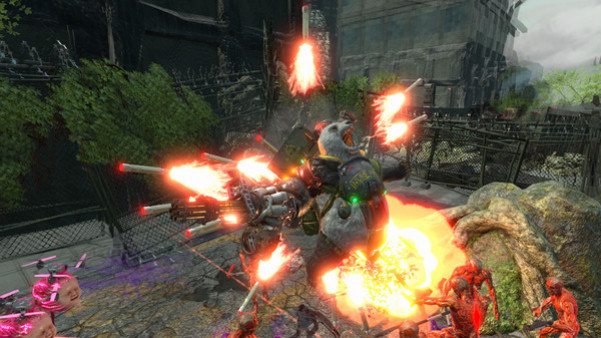 Игра CONTRA: ROGUE CORPS, скриншот