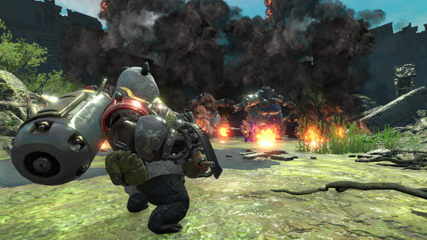 Игра CONTRA: ROGUE CORPS, скриншот