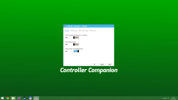 Игра Controller Companion, скриншот
