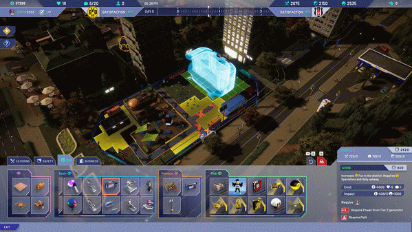 Игра COPA CITY, скриншот