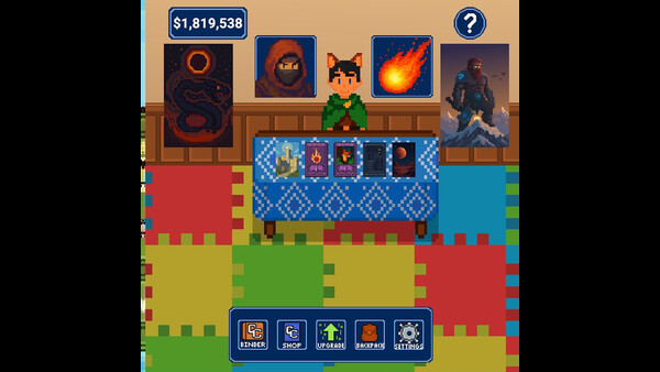 Игра Corner Cards, скриншот