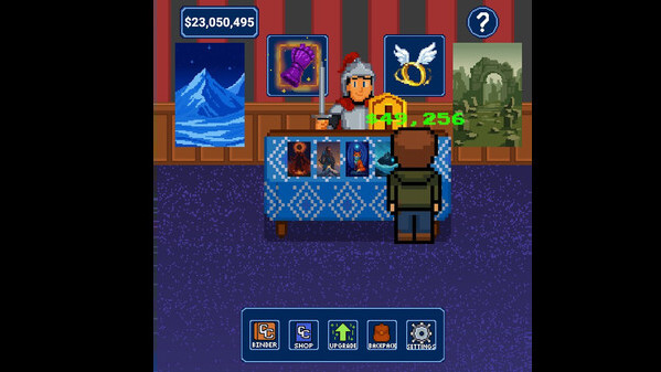 Игра Corner Cards, скриншот