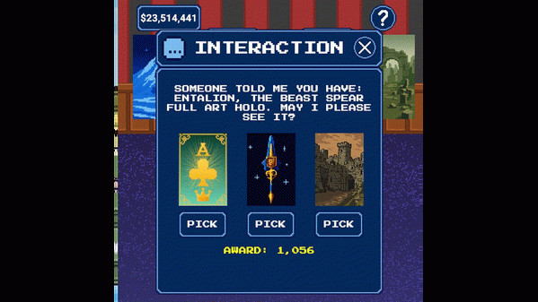 Игра Corner Cards, скриншот