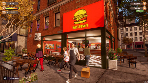 Игра Corner Kitchen Fast Food Simulator, скриншот
