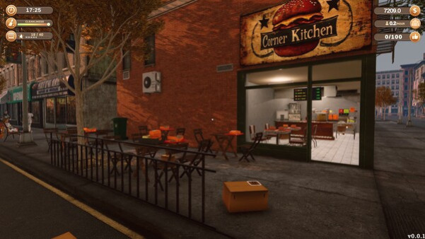 Игра Corner Kitchen Fast Food Simulator, скриншот