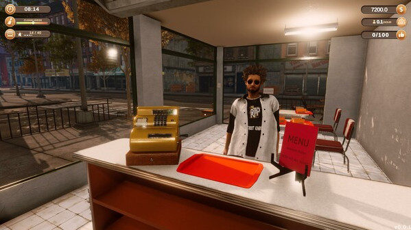 Игра Corner Kitchen Fast Food Simulator, скриншот