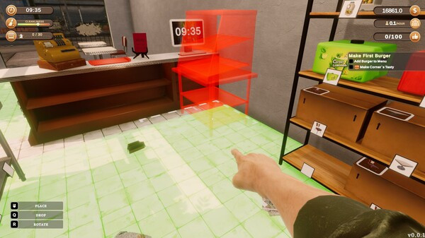 Игра Corner Kitchen Fast Food Simulator, скриншот
