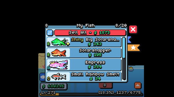 Игра Cornerpond, скриншот
