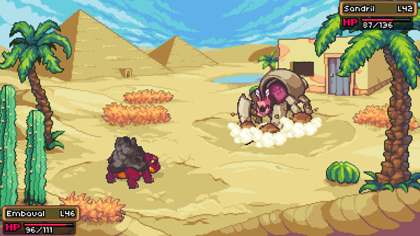 Игра Coromon, скриншот