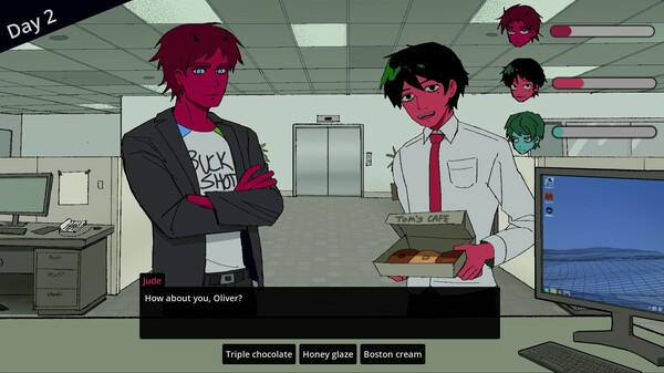 Игра Corporate Suck Up, скриншот