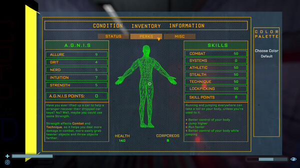 Игра CORPUS EDAX, скриншот