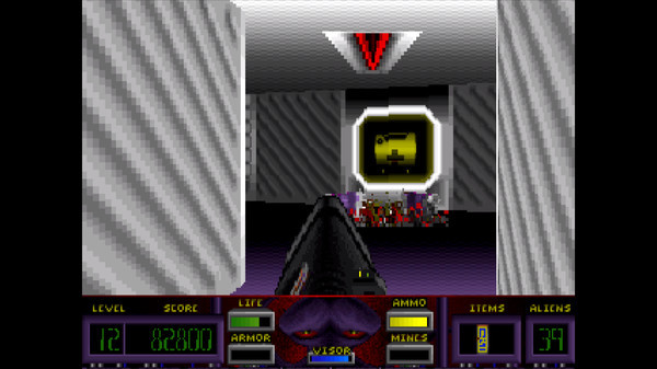 Игра Corridor 7: Alien Invasion, скриншот