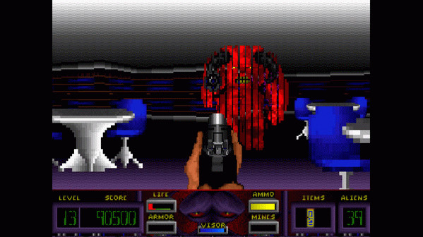 Игра Corridor 7: Alien Invasion, скриншот