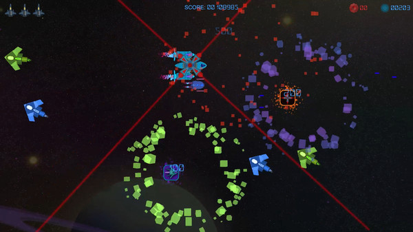 Игра Cosmic collapse, скриншот