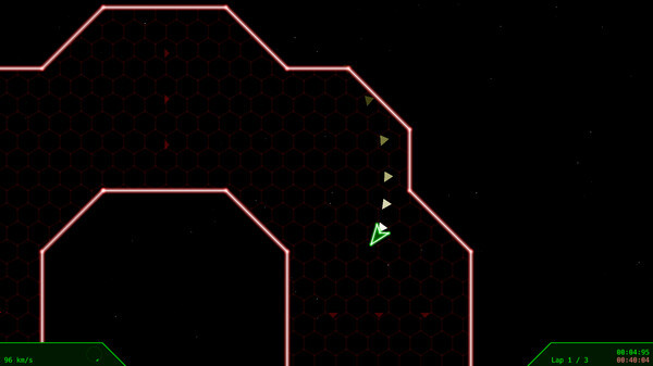 Игра Cosmic Racer, скриншот