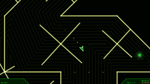 Игра Cosmic Racer, скриншот