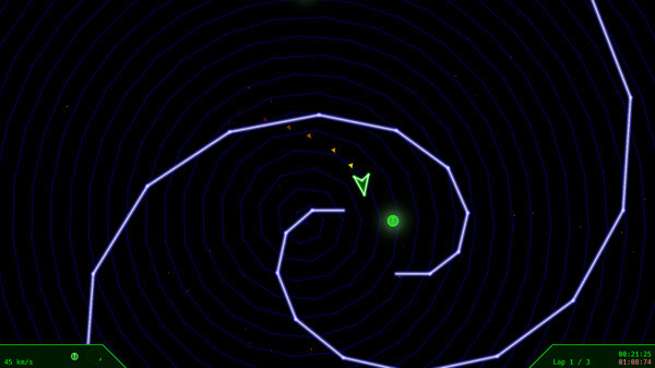 Игра Cosmic Racer, скриншот