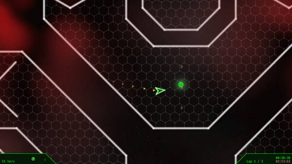 Игра Cosmic Racer, скриншот