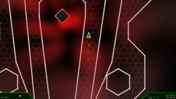 Игра Cosmic Racer, скриншот