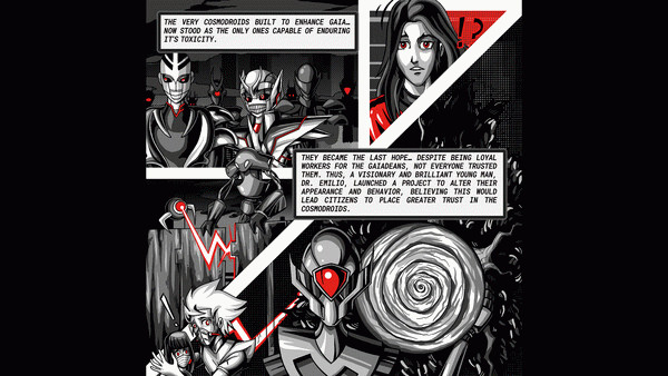 Игра Cosmo Knight Zion - Special Mini Comic - DLC, скриншот