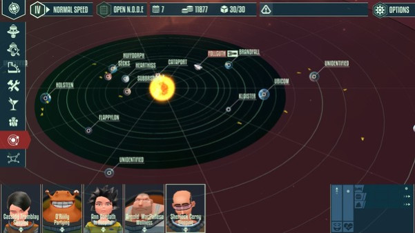 Игра Cosmonautica, скриншот