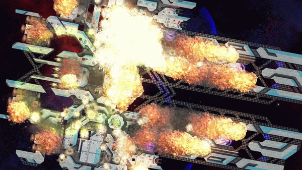 Игра Cosmoteer: Конструктор и командир звездолёта, скриншот