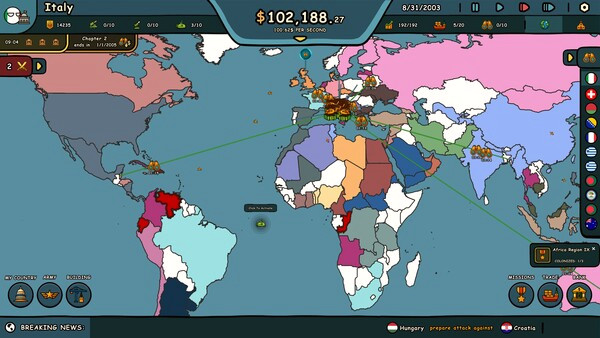 Игра Countryballs: Power Protocol, скриншот