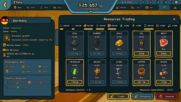 Игра Countryballs: Power Protocol, скриншот