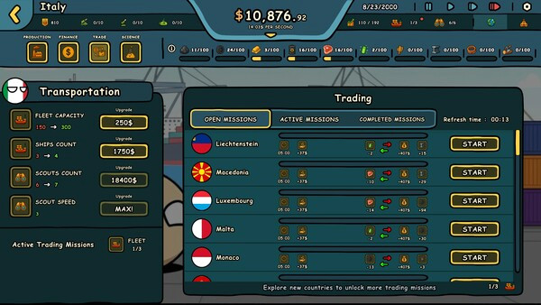 Игра Countryballs: Power Protocol, скриншот