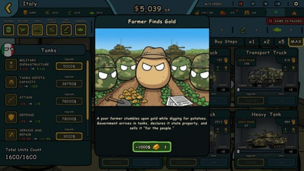 Игра Countryballs: Power Protocol, скриншот