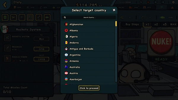 Игра Countryballs: Power Protocol, скриншот