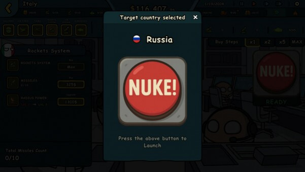 Игра Countryballs: Power Protocol, скриншот