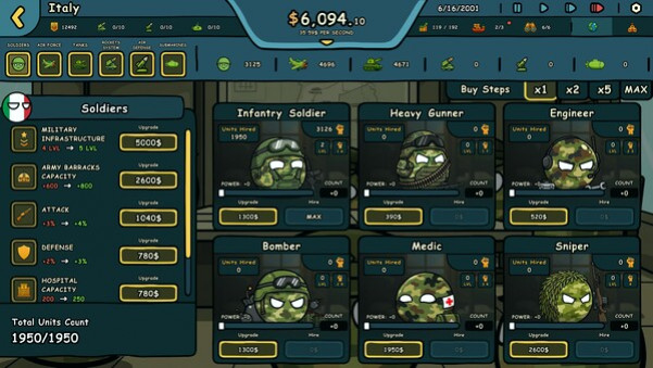 Игра Countryballs: Power Protocol, скриншот