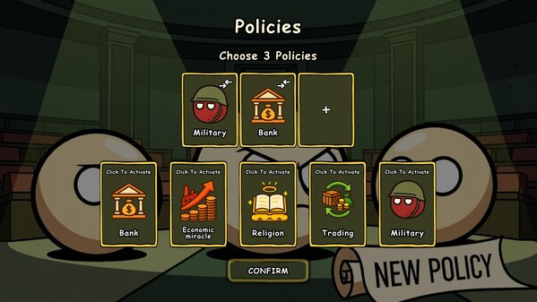 Игра Countryballs: Power Protocol, скриншот