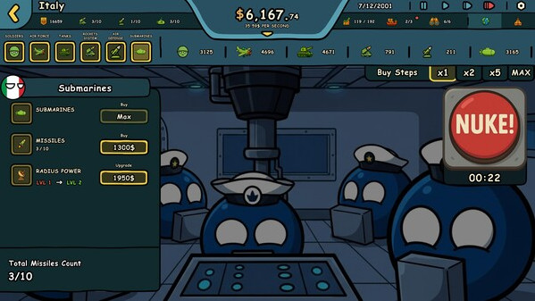Игра Countryballs: Power Protocol, скриншот