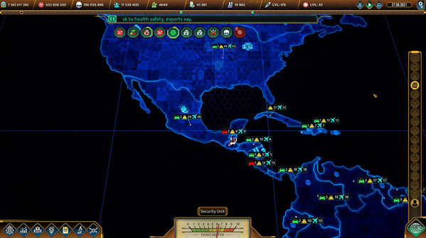 Игра COVID: The Outbreak, скриншот