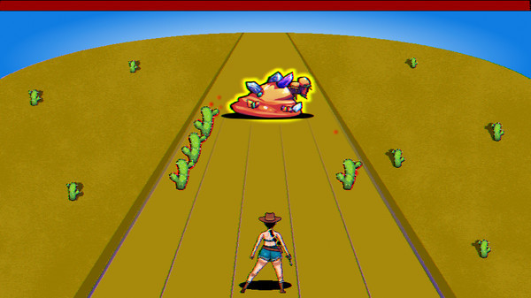 Игра Cowboy Girl, скриншот