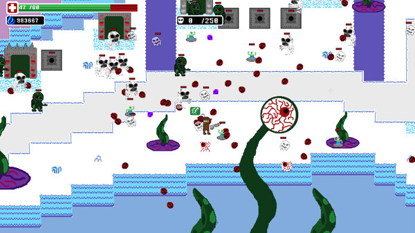 Игра Cowboy In Space, скриншот
