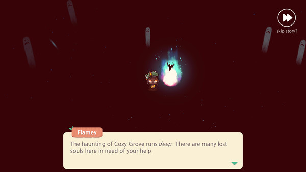 Игра Cozy Grove, скриншот