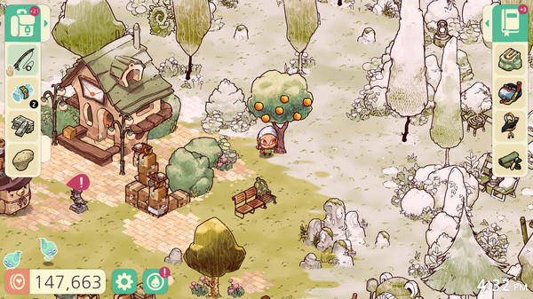 Игра Cozy Grove, скриншот