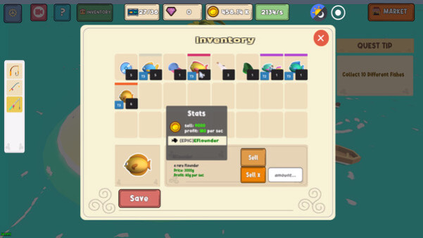 Игра Cozy Island Idle, скриншот