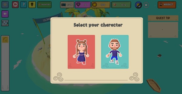 Игра Cozy Island Idle, скриншот