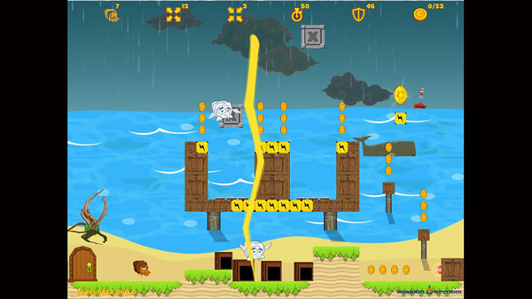 Игра Crab Cakes Rescue, скриншот