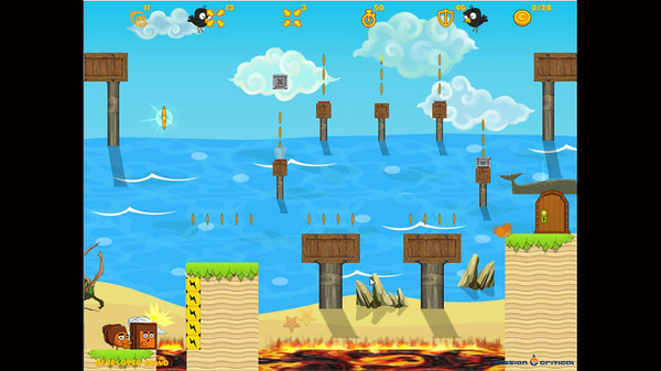 Игра Crab Cakes Rescue, скриншот