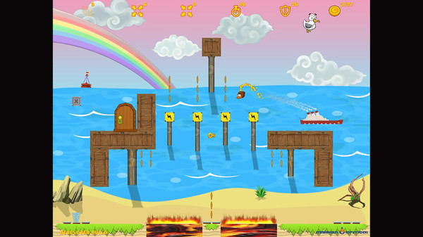 Игра Crab Cakes Rescue, скриншот