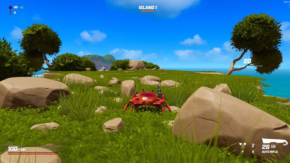 Игра Crab Champions, скриншот