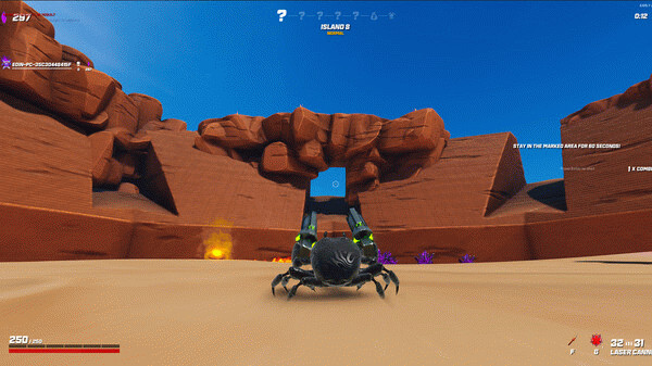 Игра Crab Champions, скриншот