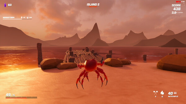 Игра Crab Champions, скриншот